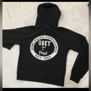 Obey Black Hoodie